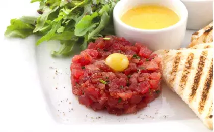 Тартар из рыбы