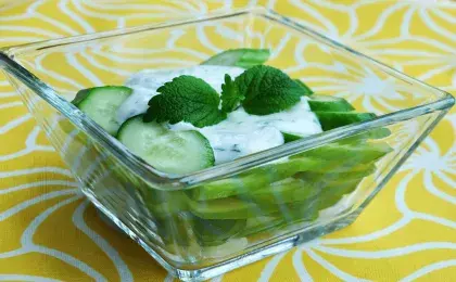 Огуречный салат