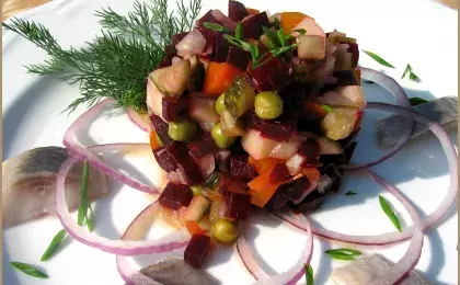 Обед с собой: винегрет